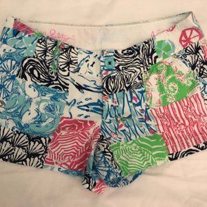 Lilly Pulitzer Walsh Shorts Size 4